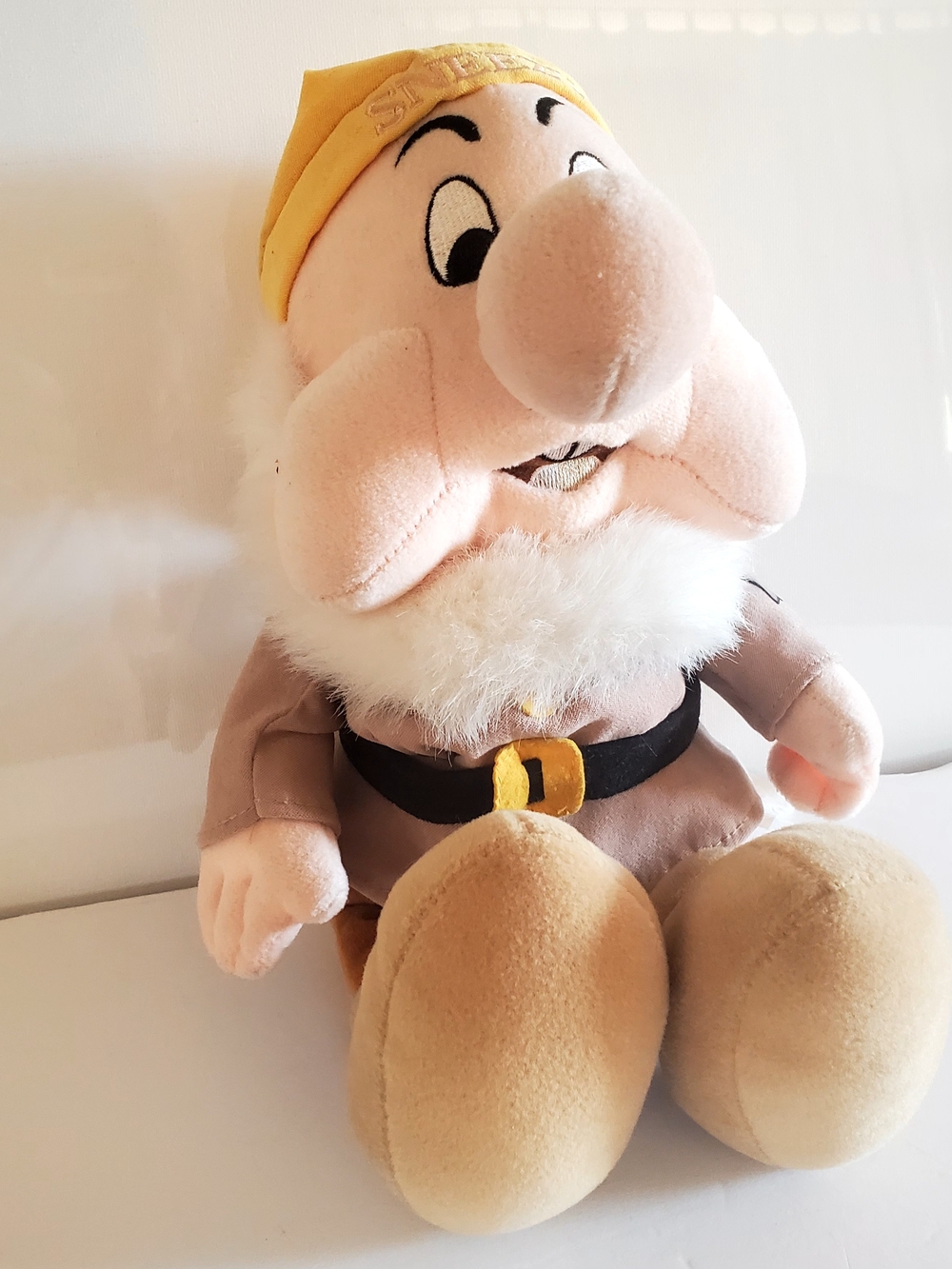 Disney's Plush "Sneezy" of the seven dwarfs